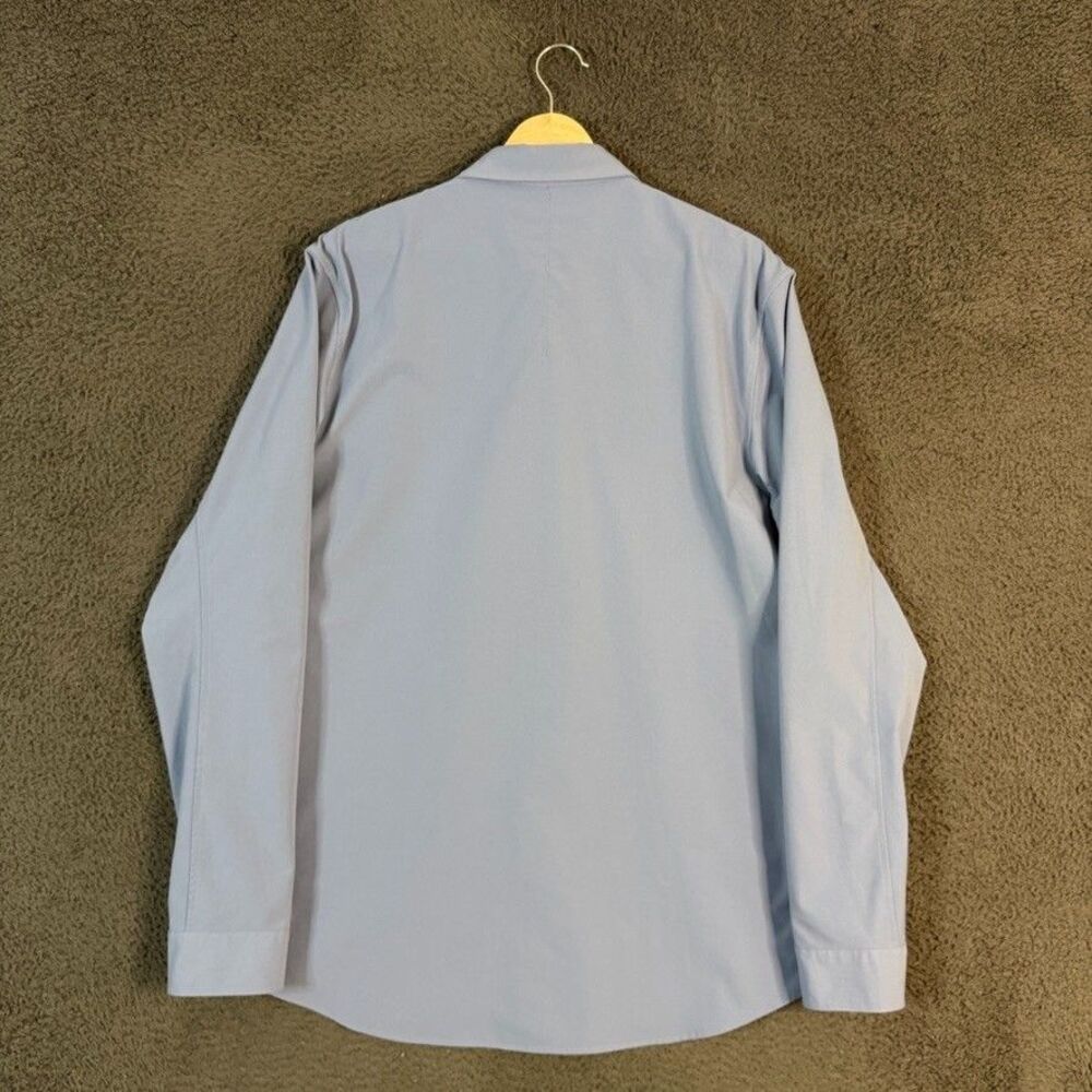 Lululemon Shirt Mens XL Blue Commission Long Sleeve Button Up Stretch Casual - Picture 7 of 12